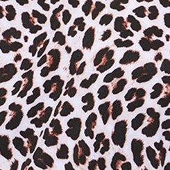 Stretch Woven Active Romper With Pockets, FRIDA LEOPARD BRIGHT WHITE, swatch