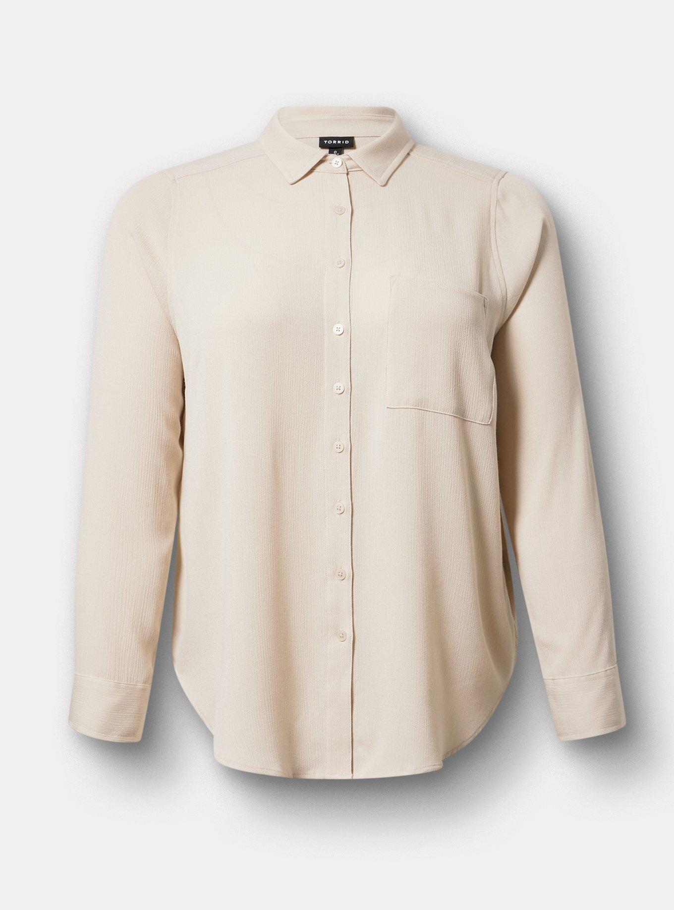 Lizzie Button-Up Shirt, RAINY DAY, hi-res