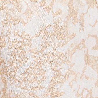 Plus Size Pull-On Wide Leg Pant, ANIMAL SWIRL TEXTURE CLOUD DANCER, swatch