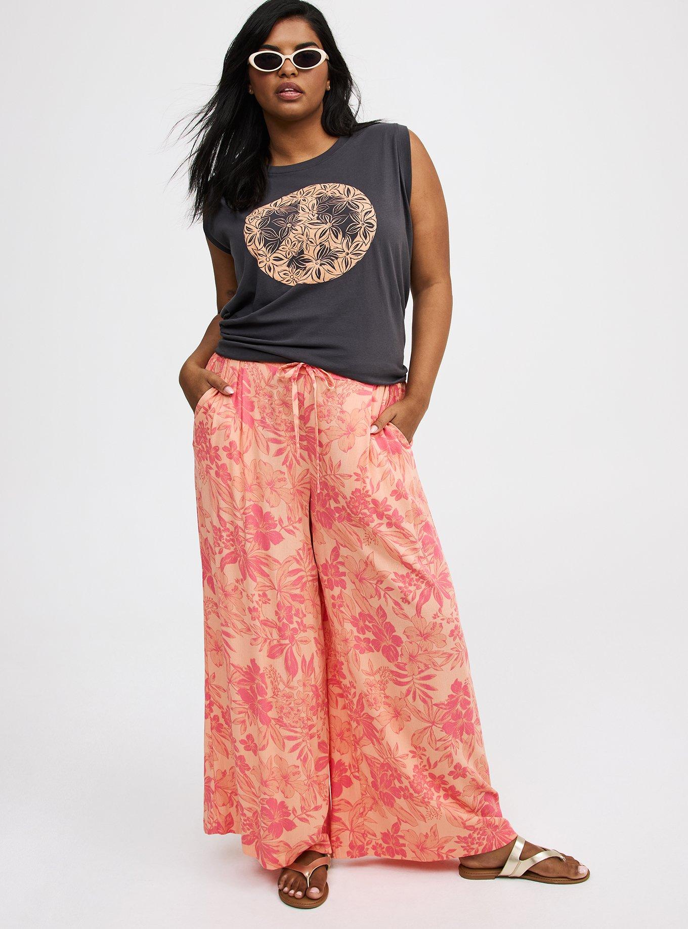 Plus Size - Pull-On Wide Leg Pant - Torrid Plus Size - Pull-On Wide Leg Pant - Torrid