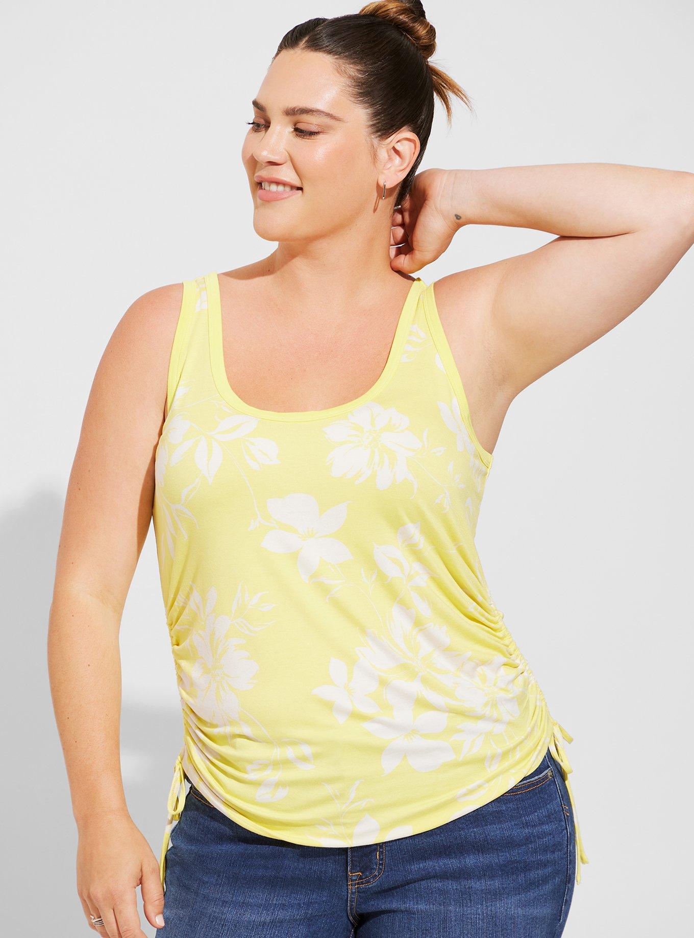 TORRID Knit Scoop Neck Tank Bodysuit