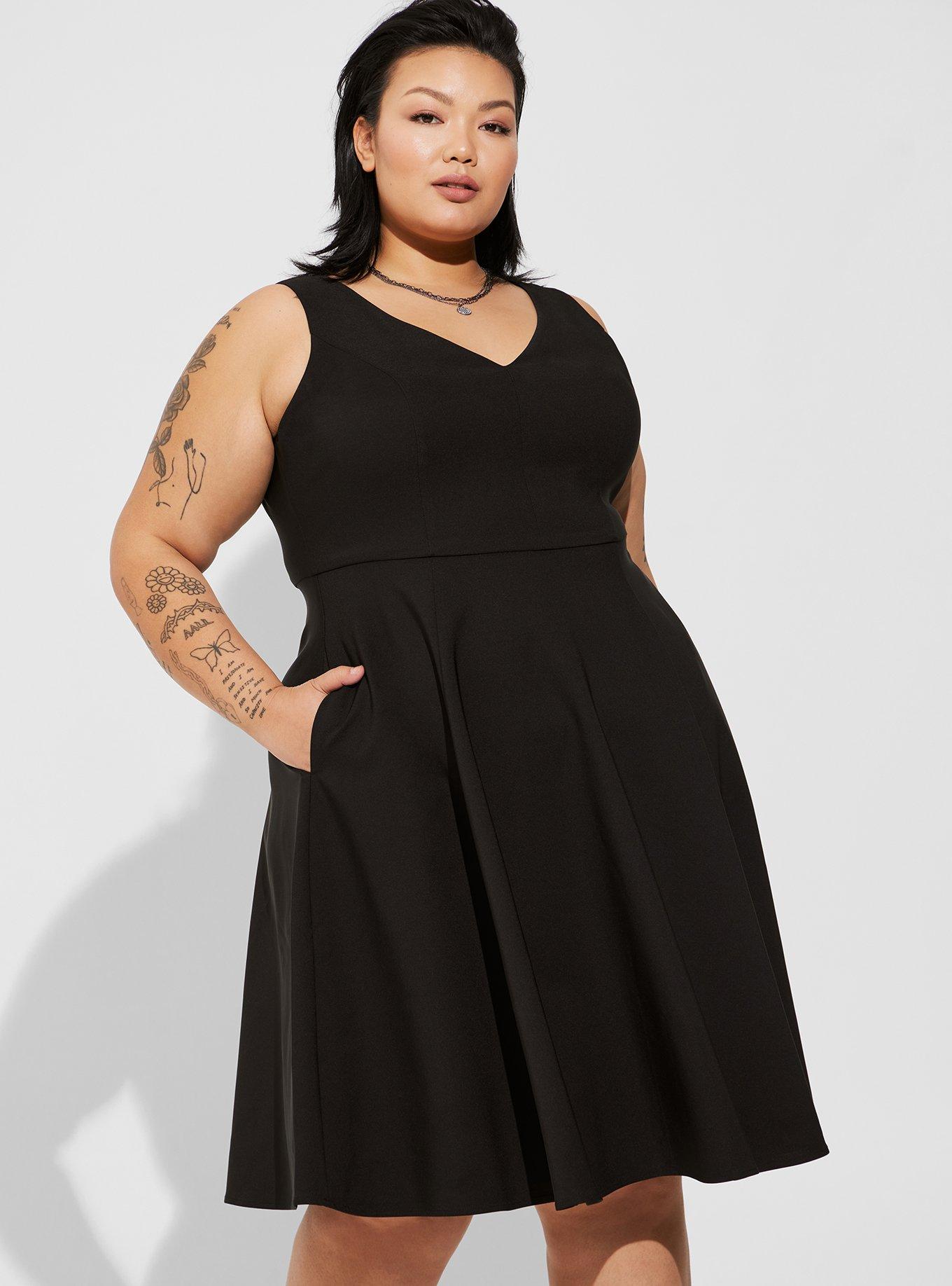 Plus Size - Outlander Tartan Midi Double Knit Dress - Torrid