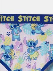 Stitch Cotton Mid Rise Boyshort Panty, PURPLE MULTI FLORAL, alternate
