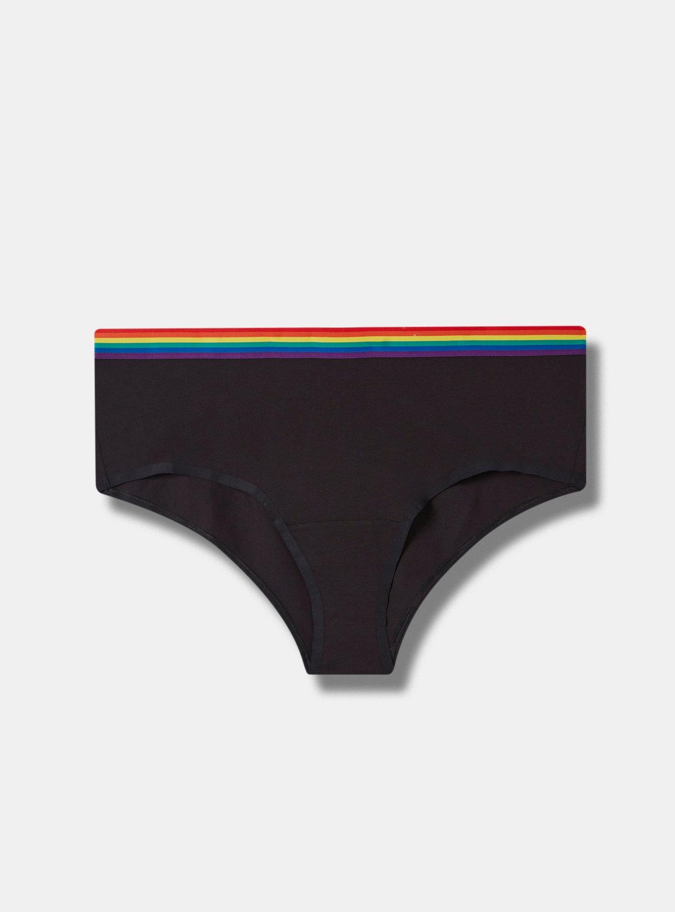 Pride Cotton Mid-Rise Cheeky Panty