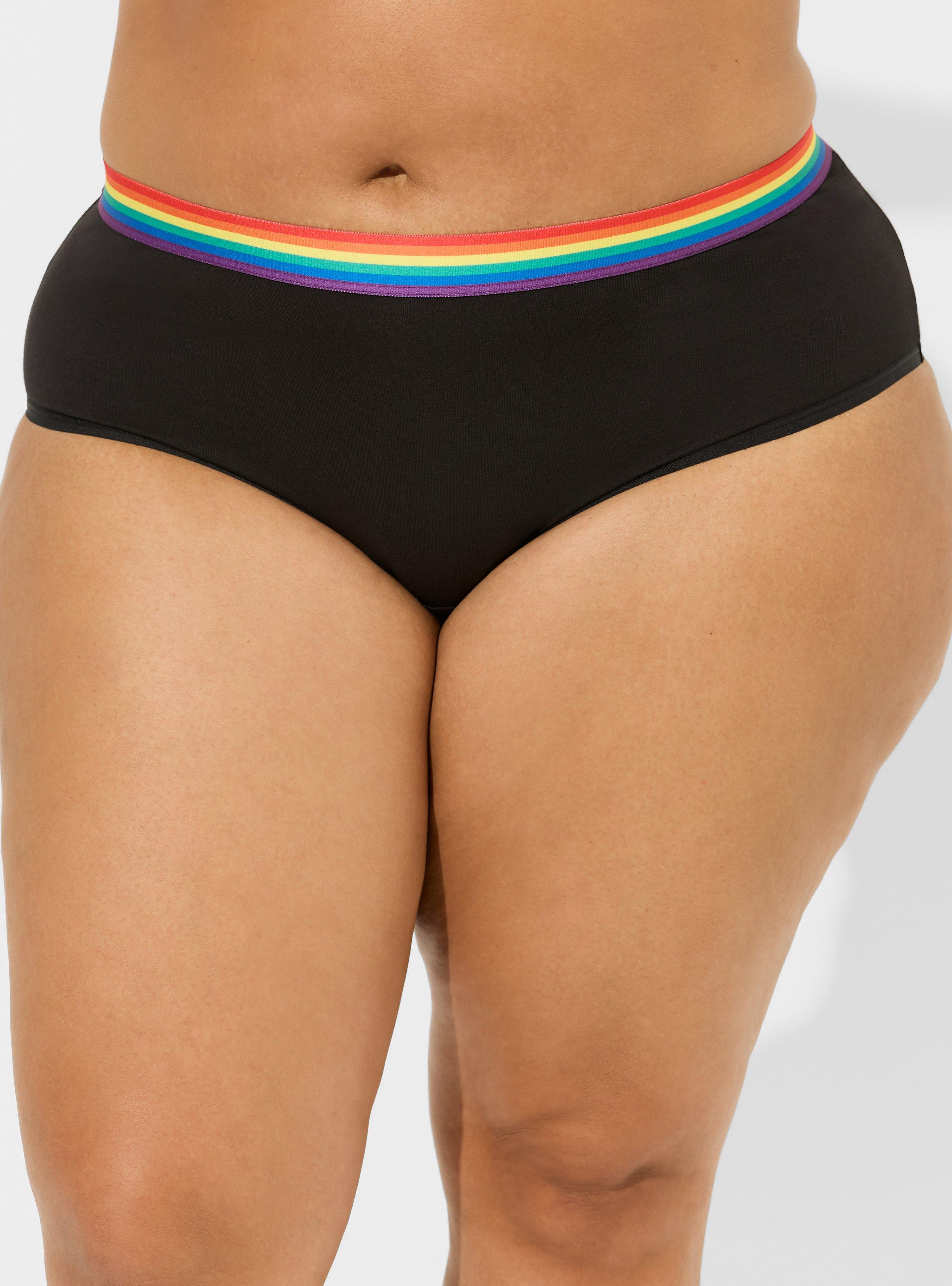 Pride Cotton Mid-Rise Cheeky Panty