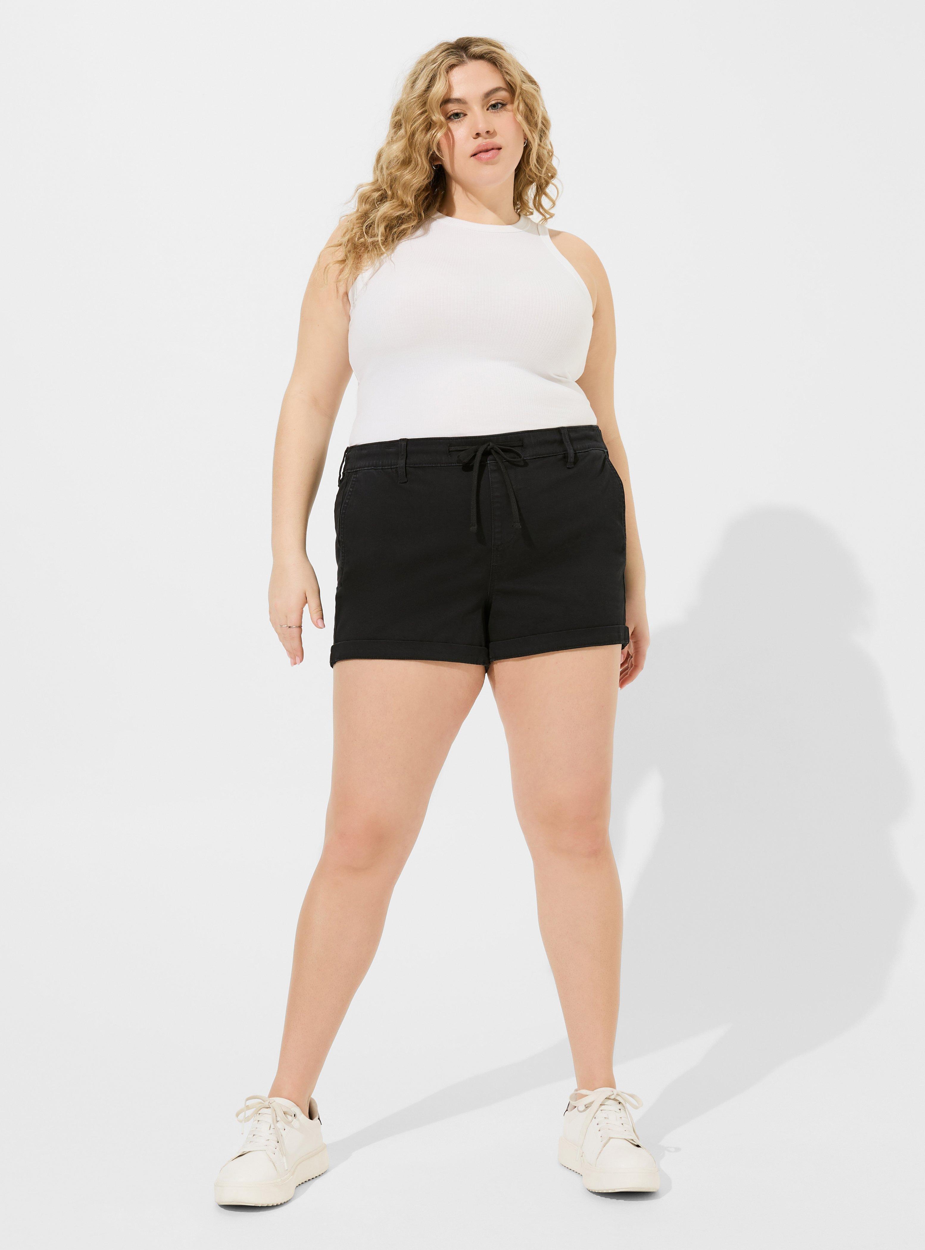 Plus Size - 3.5 Inch Pull-On Weekend Stretch Twill Short - Torrid