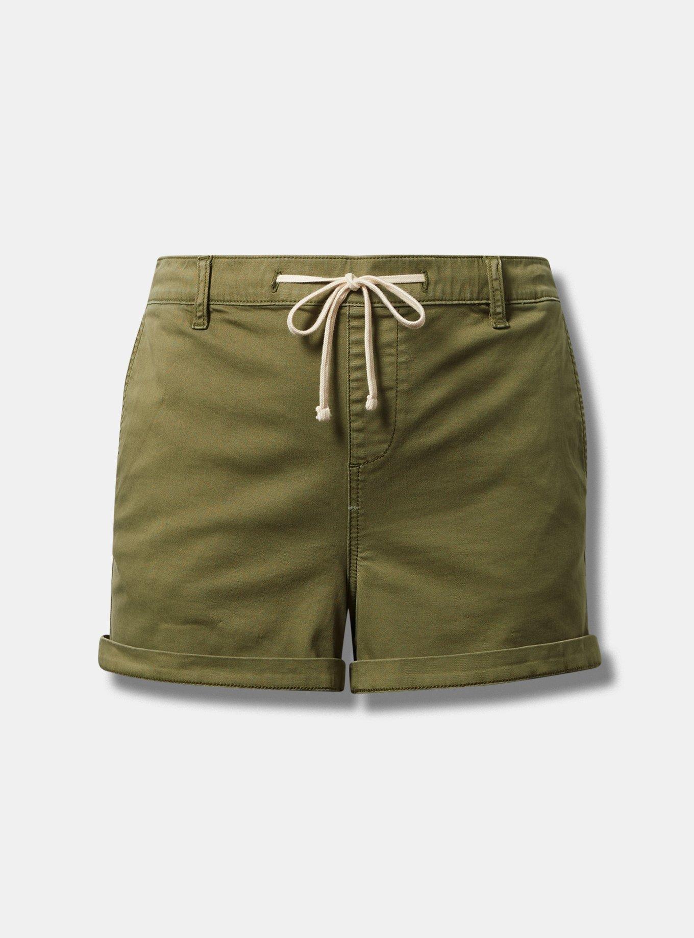 3.5 Inch Pull-On Weekend Stretch Twill Short