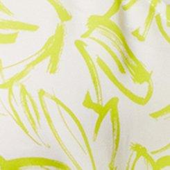 Georgette Twist Surplice Flutter Sleeve Blouse, FLORAL - GREEN, swatch