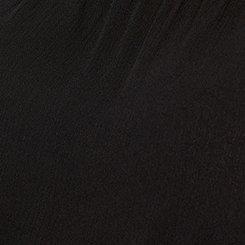 Peplum Washable Gauze Square Neck Cami, DEEP BLACK, swatch