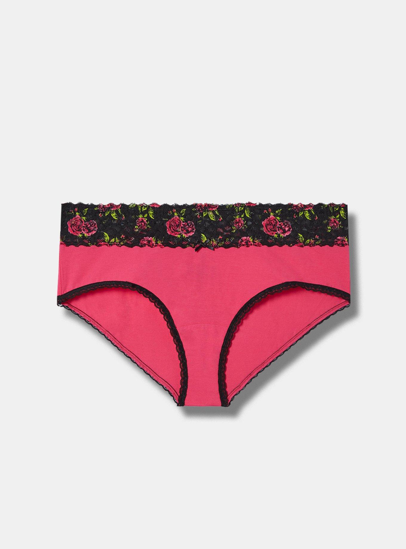 Plus Size - Cotton Mid-Rise Cheeky Panty - Torrid