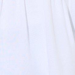 Eyelet Challis Tie Front Third Piece, BRIGHT WHITE, swatch