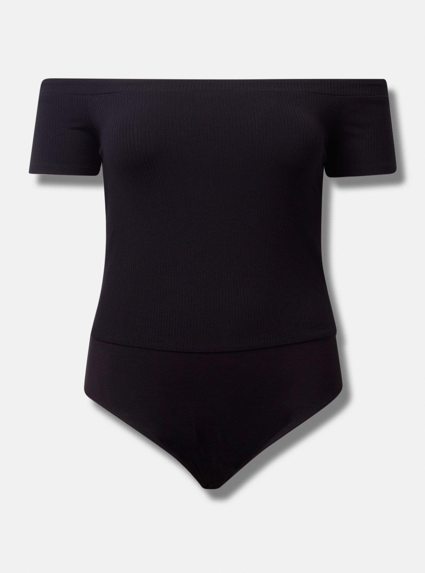 Plus Size Everyday Rib Off The Shoulder Bodysuit Torrid — free download