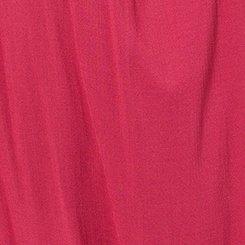 Mini Rayon Slub Crochet Yoke Shift Dress, RED BUD, swatch