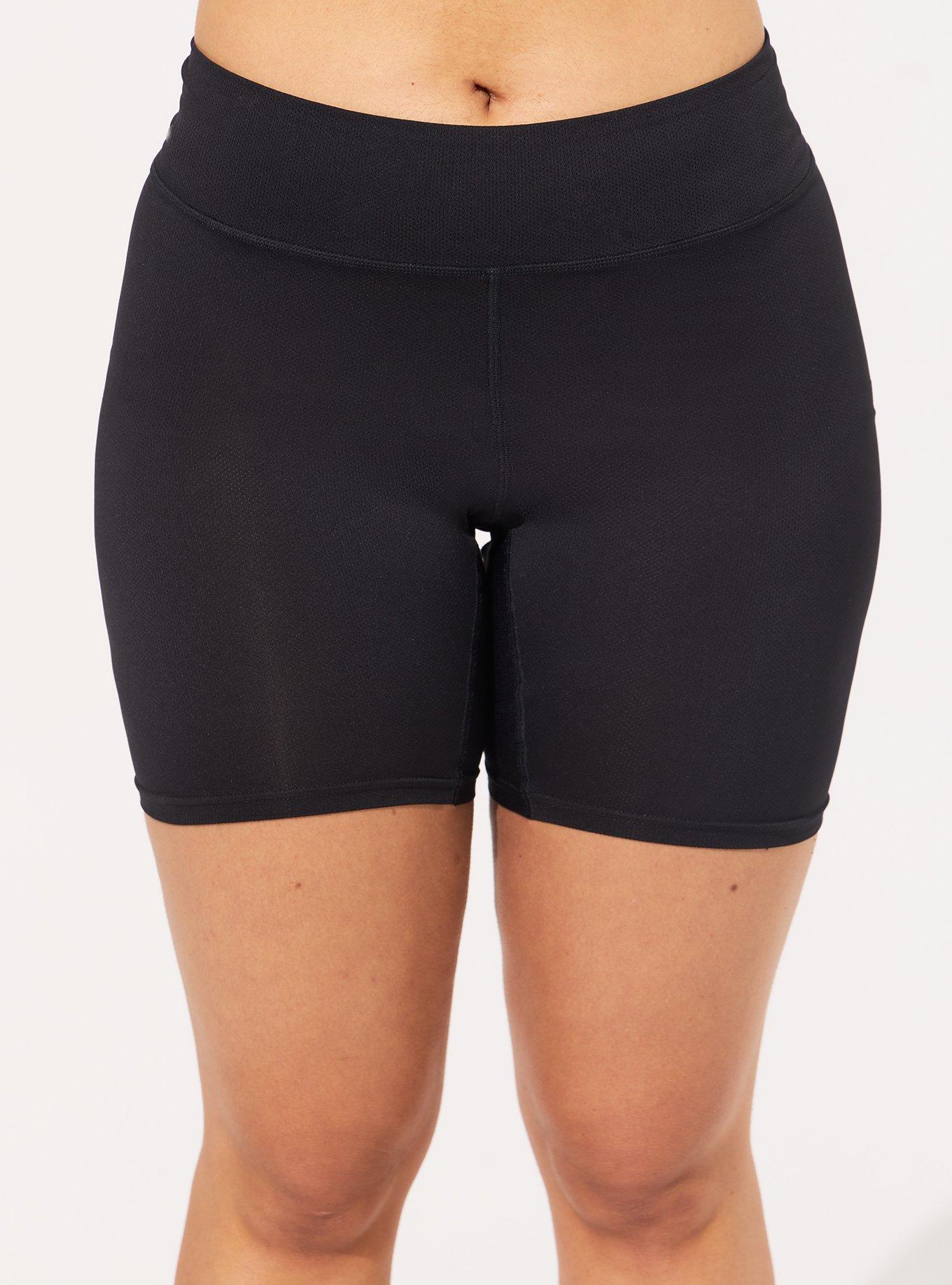 Breathe Mid Rise No Rub Short Panty, RICH BLACK, alternate