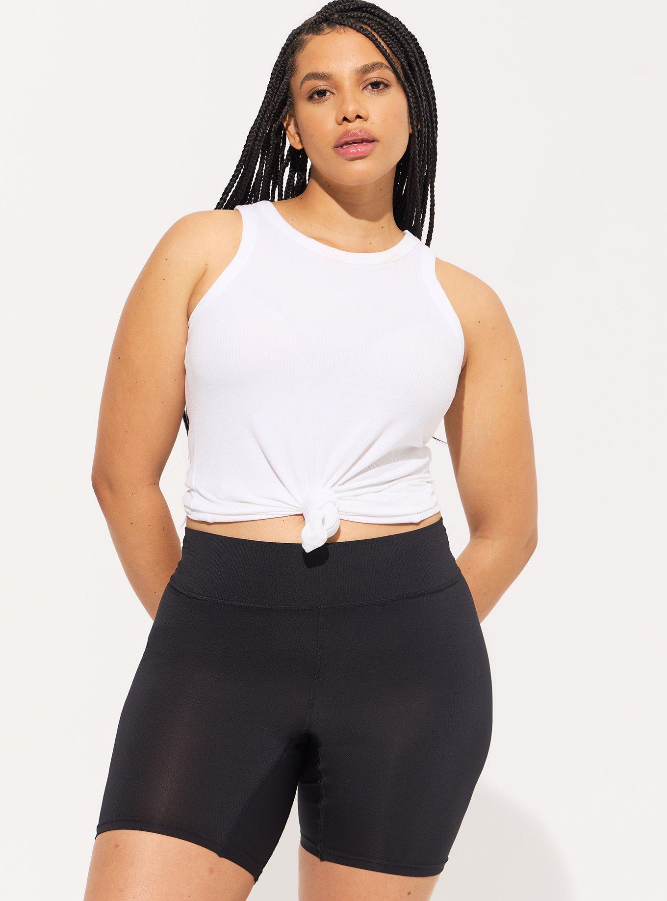 Plus Size - Breathe Mid Rise No Rub Short Panty - Torrid