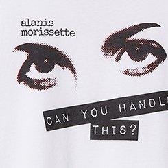 Alanis Morissette Relaxed Fit Cotton Crop Crew Tee, BRIGHT WHITE, swatch