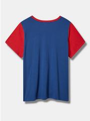 MLB Chicago Cubs Classic Fit Cotton Notch Tee, BLUE, alternate