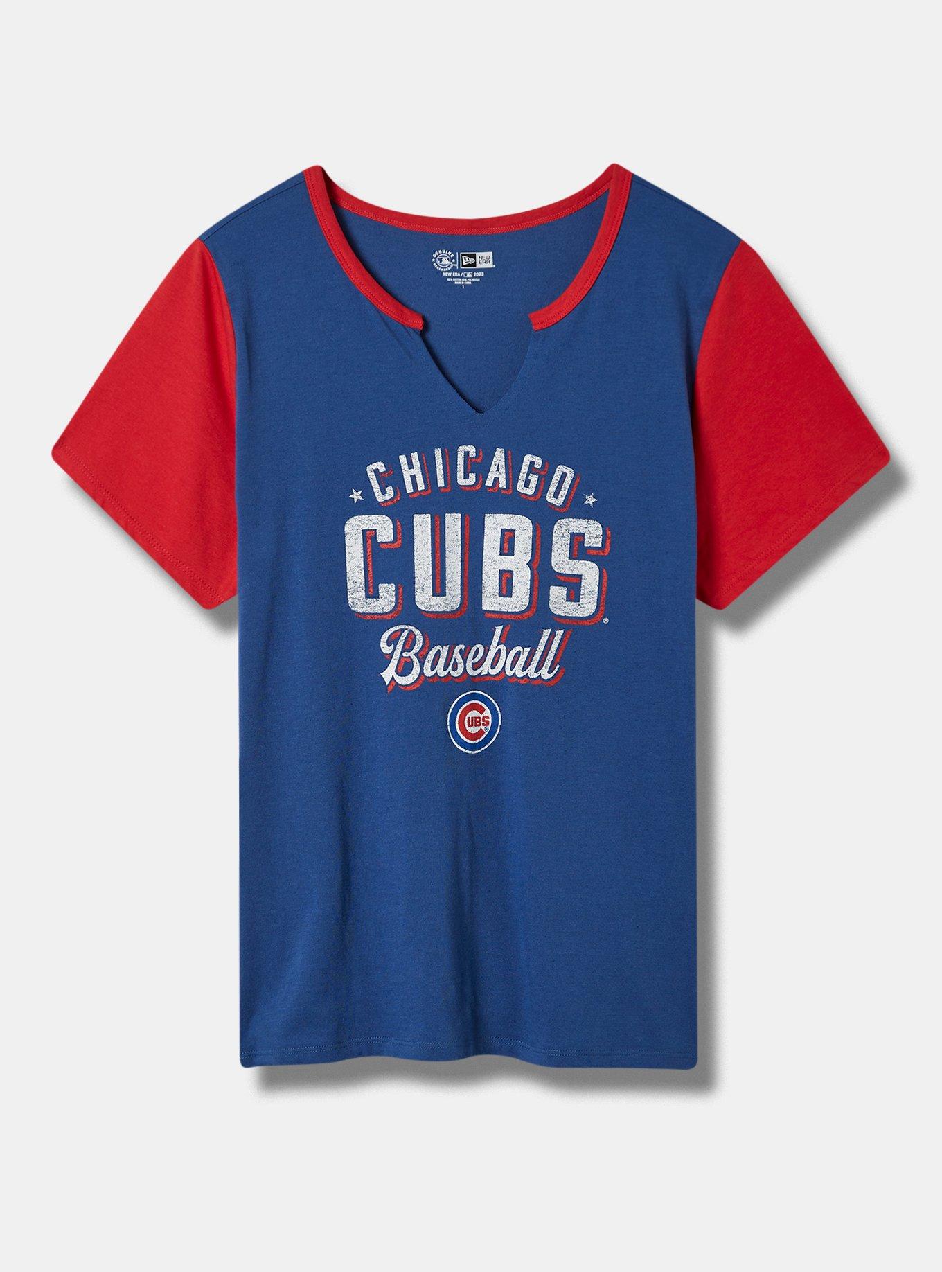 MLB Chicago Cubs Boys' Poly T-Shirt - XS