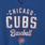 MLB Chicago Cubs Classic Fit Cotton Notch Tee, BLUE, swatch