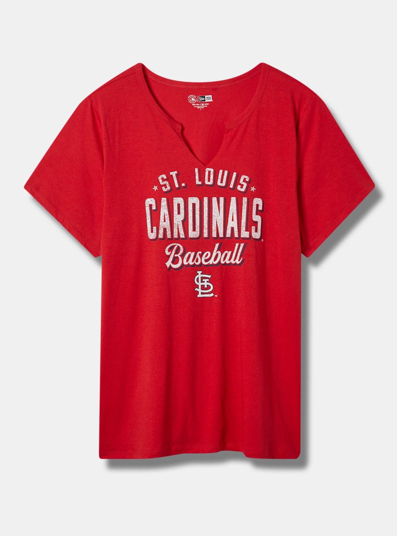 Plus Size - MLB St. Louis Cardinals Classic Fit Raglan Tee - Torrid