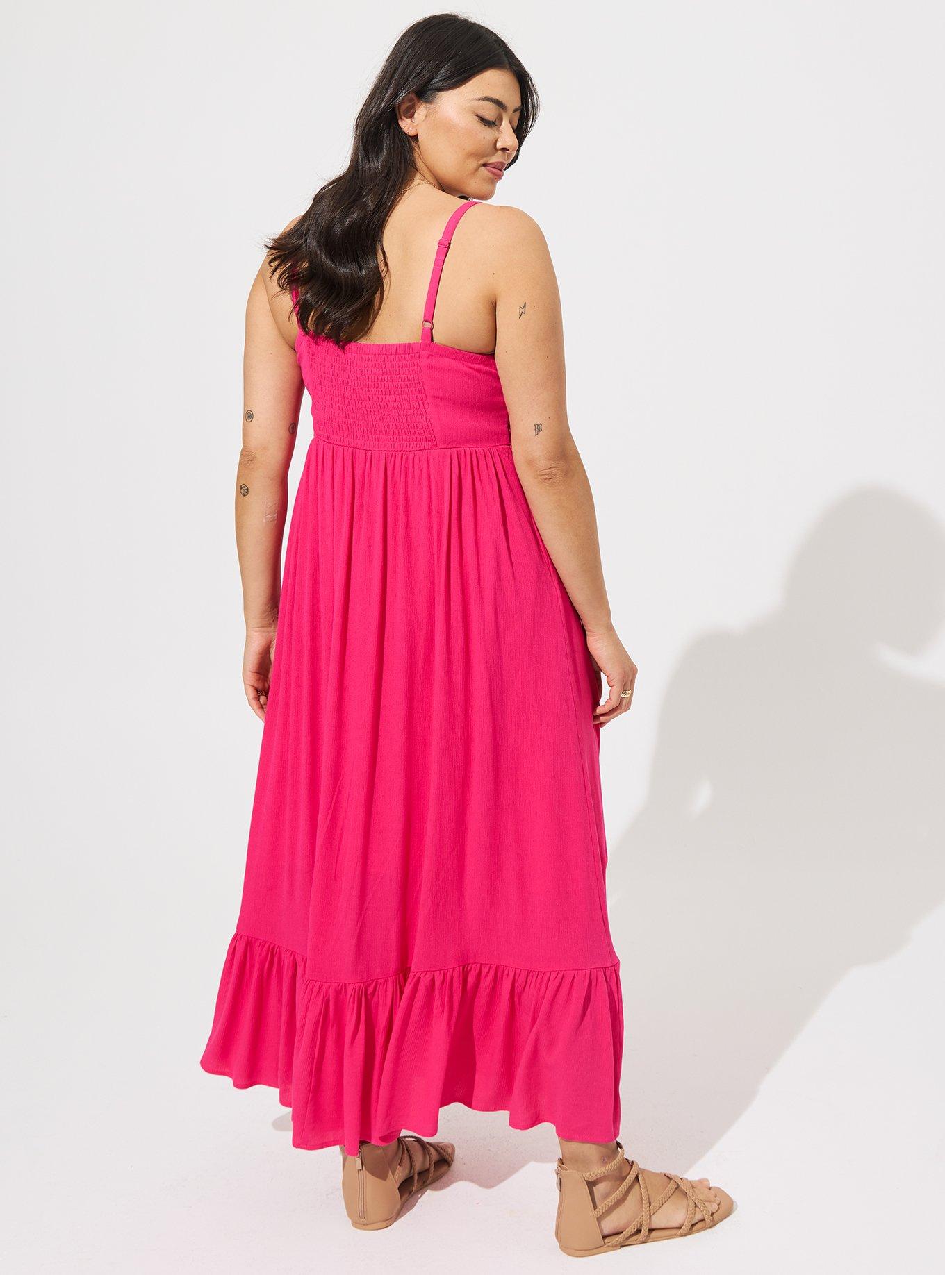 Torrid hot 2024 pink dress