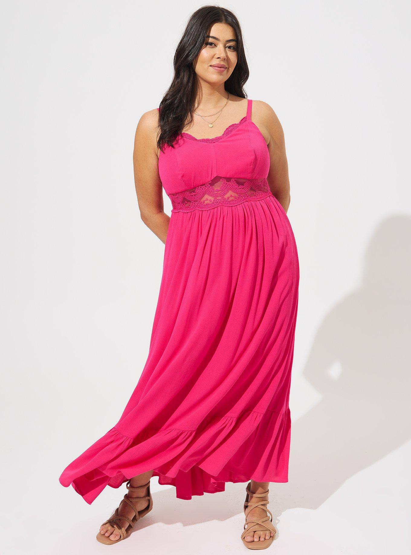 Torrid Pink Maxi Dresses