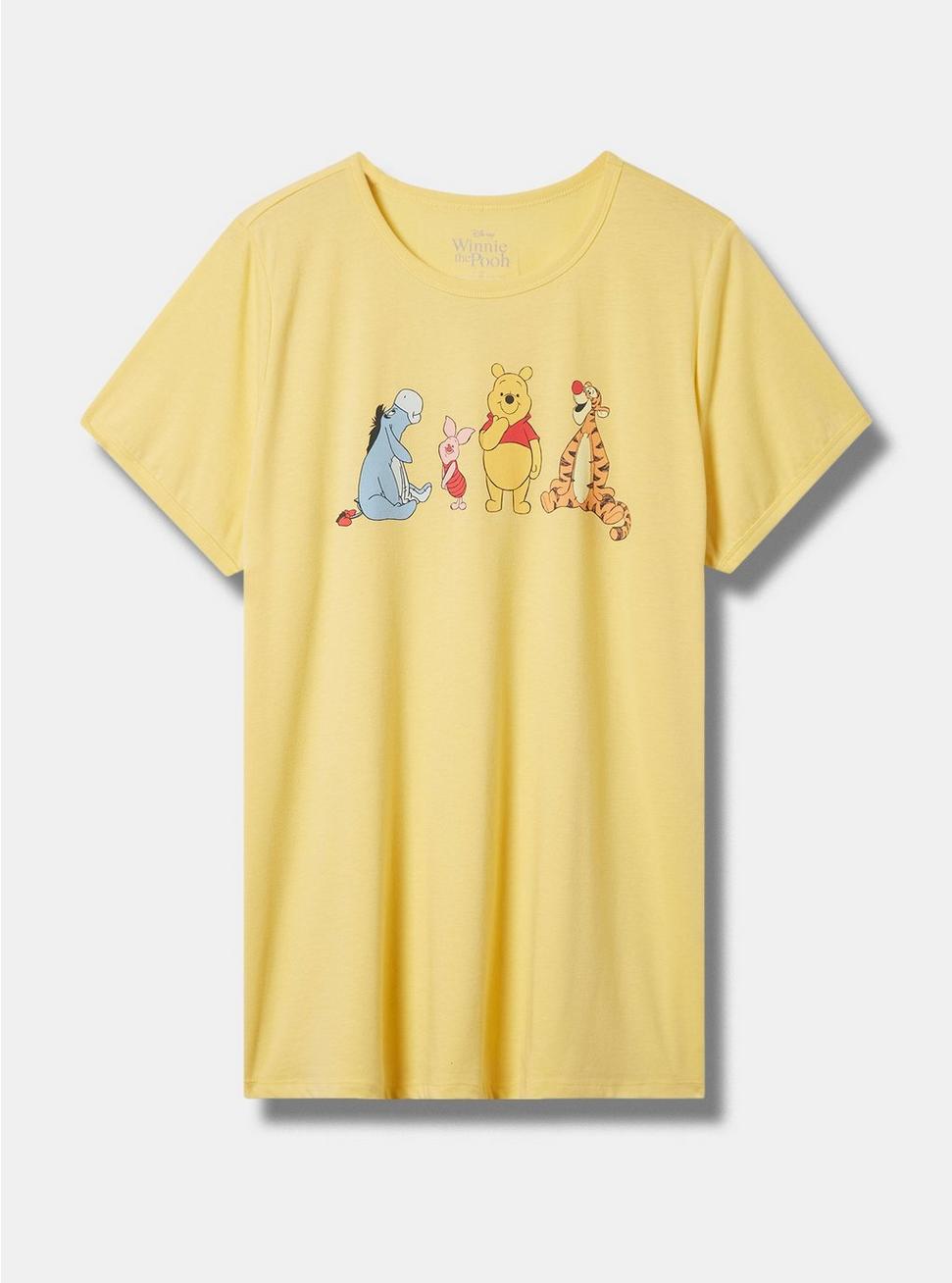 Winnie the Pooh Classic Fit Cotton Ringer Tee, SUNDRESS, hi-res