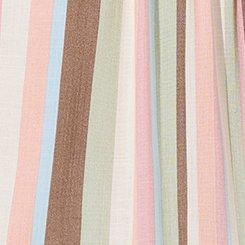Plus Size Rayon Slub Button-Up Short Sleeve Beach Shirt, OBVIOUSLY STRIPE PRISTINE, swatch