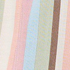 Rayon Slub Smocked Waist Beach Short, OBVIOUSLY STRIPE PRISTINE, swatch