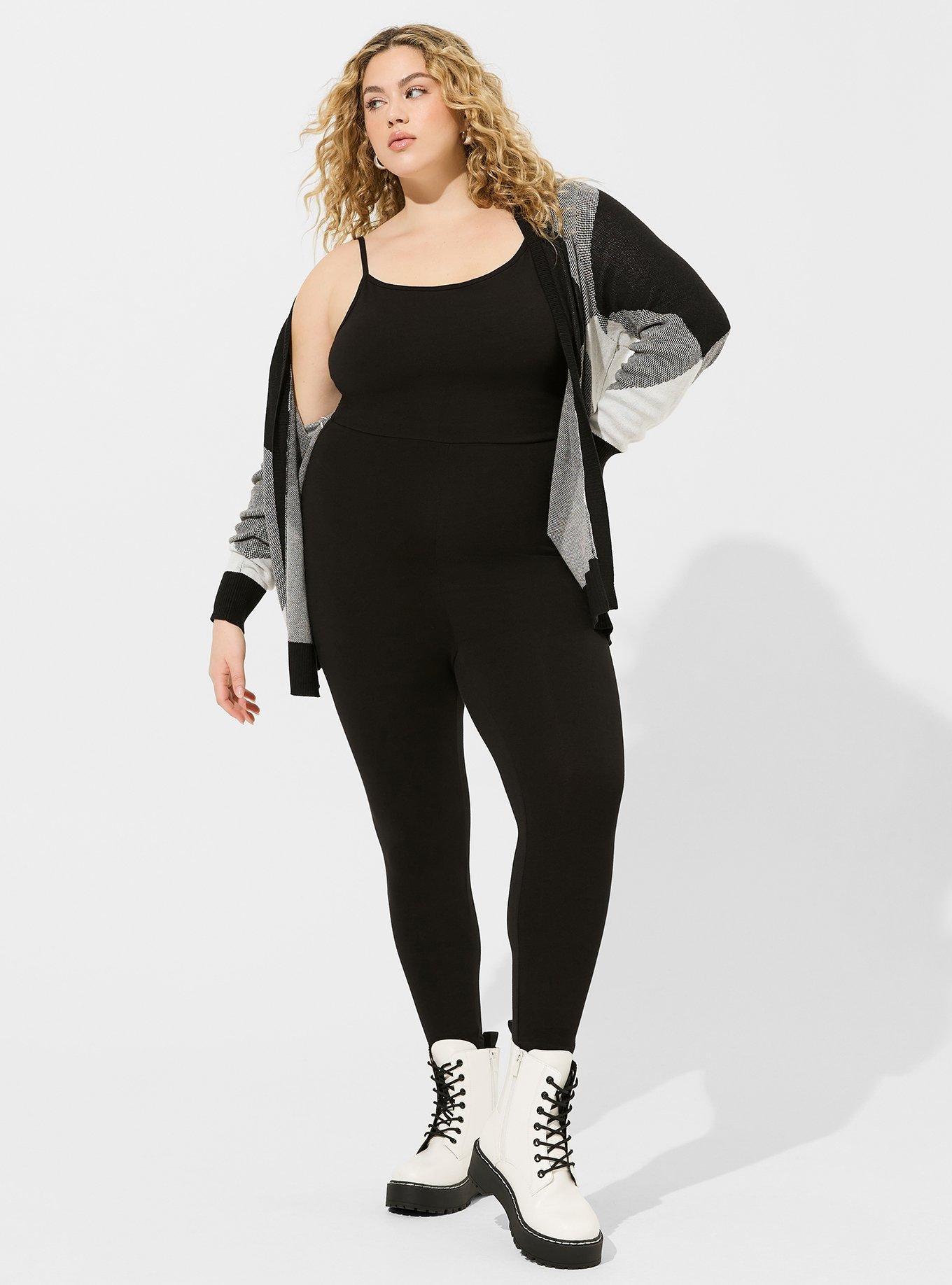 Plus Size - Cropped Laced Back One Piece - Torrid