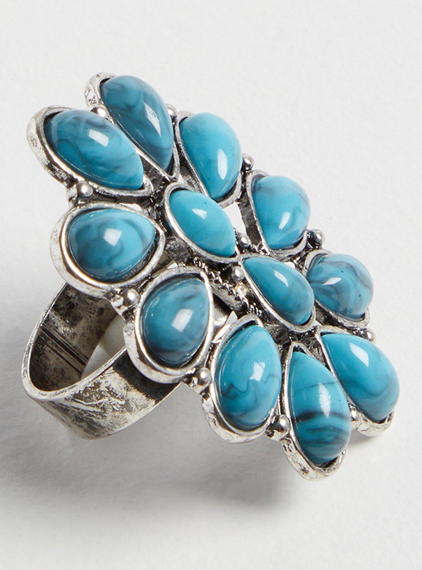Turquoise Statement Ring, TURQUOISE, alternate