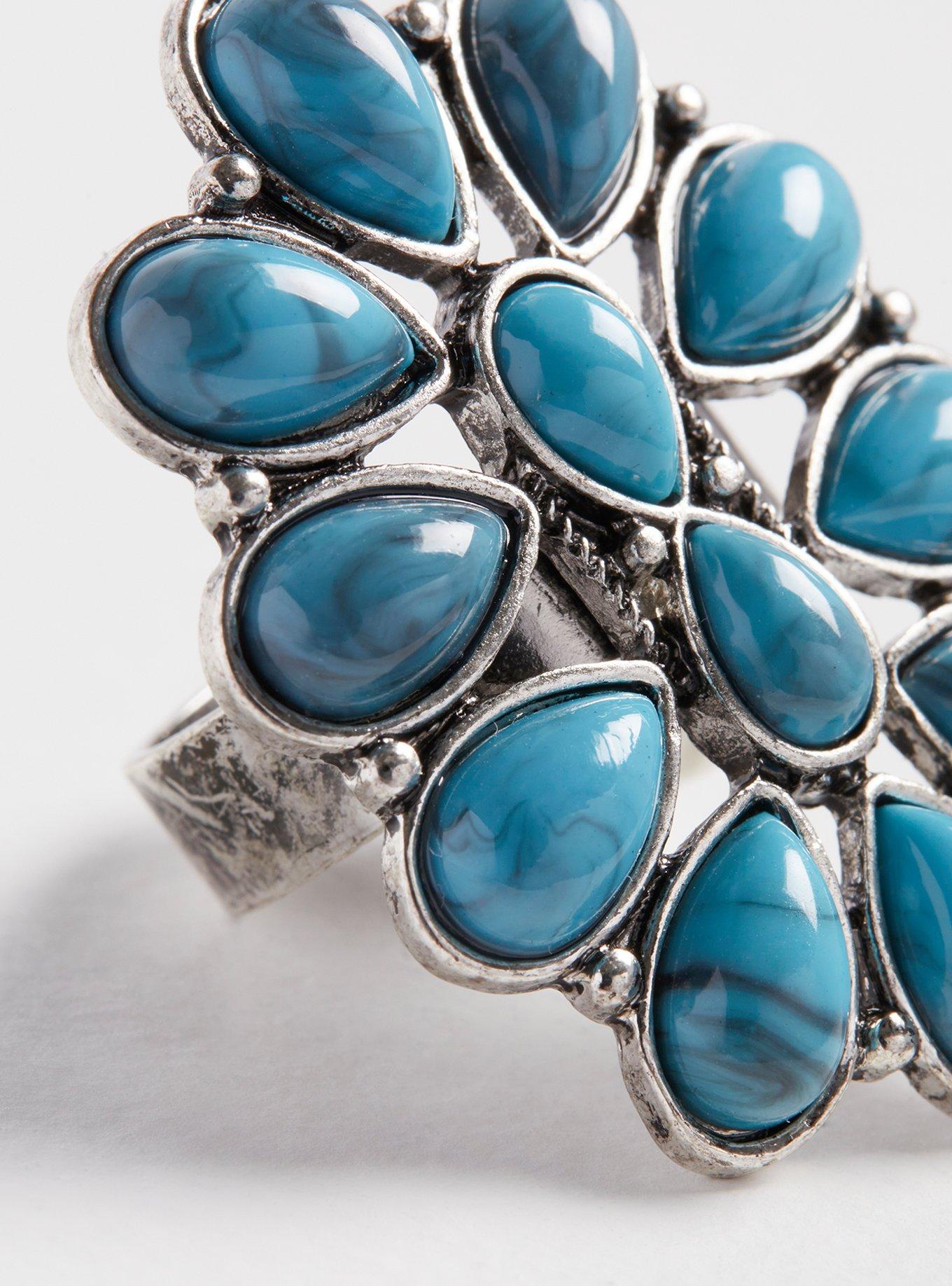 Turquoise Statement Ring, TURQUOISE, alternate