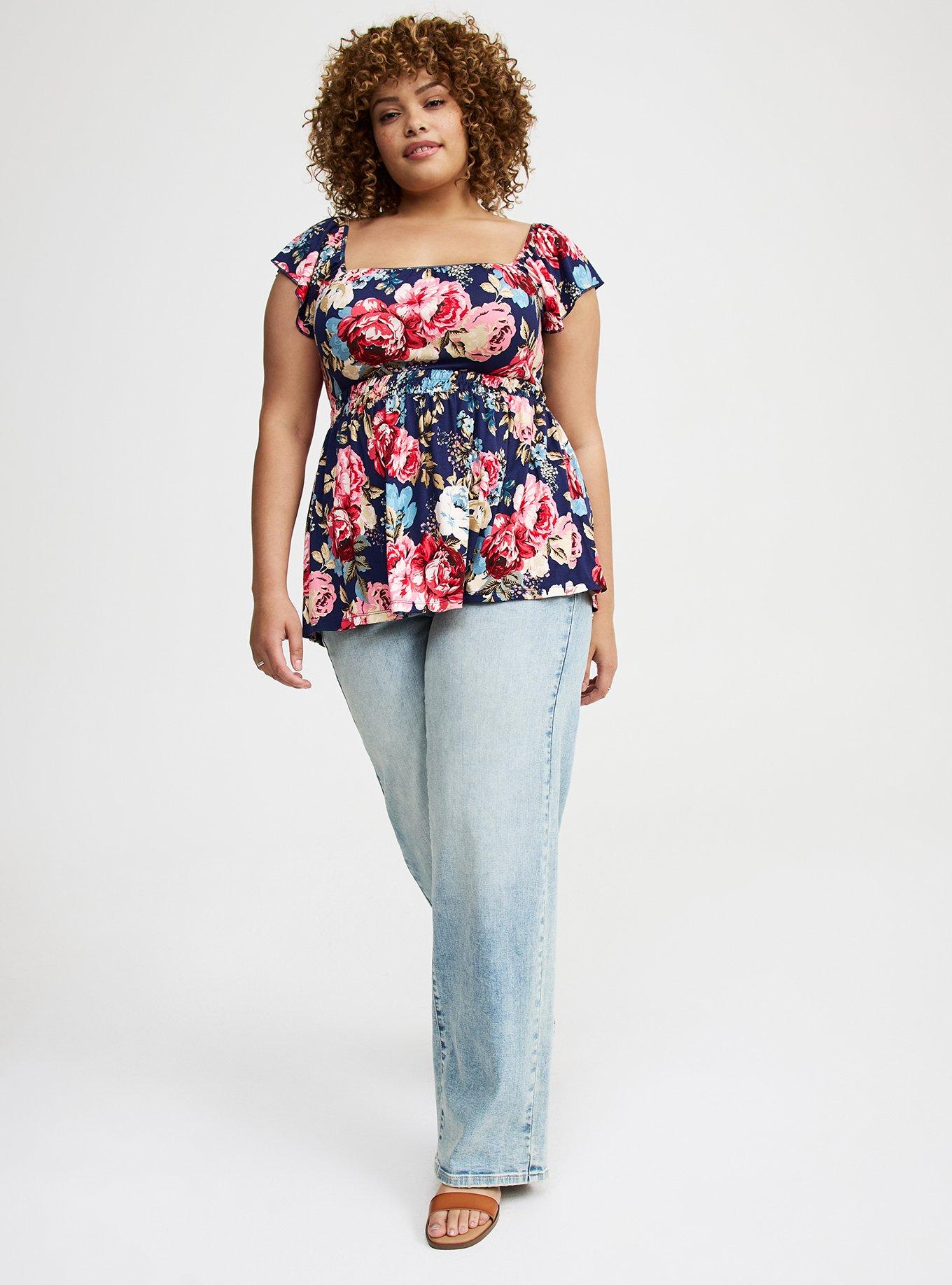 Cinched Waist Babydoll Tank