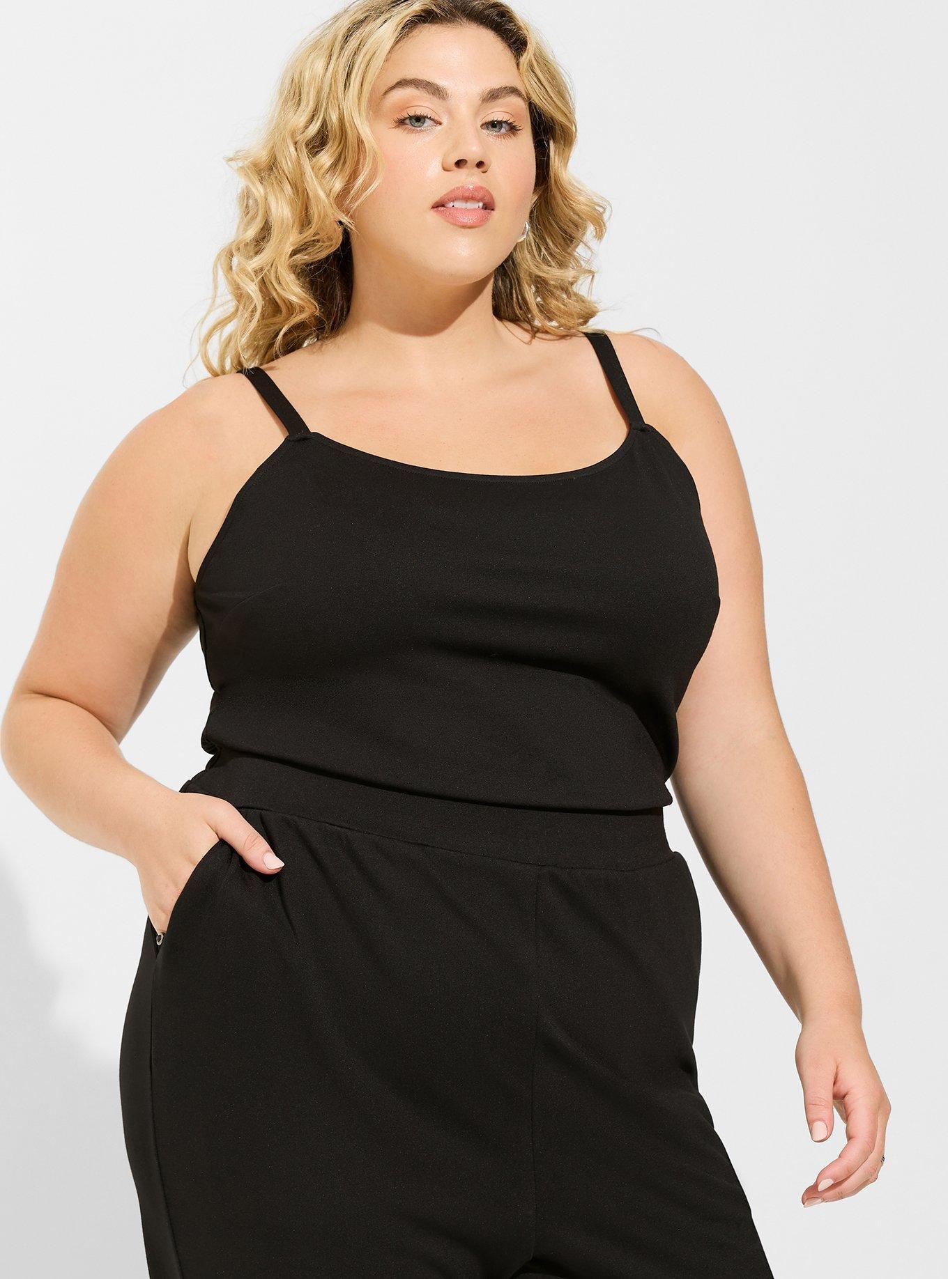 Plus Size - Ponte Sleeveless Jumpsuit - Torrid