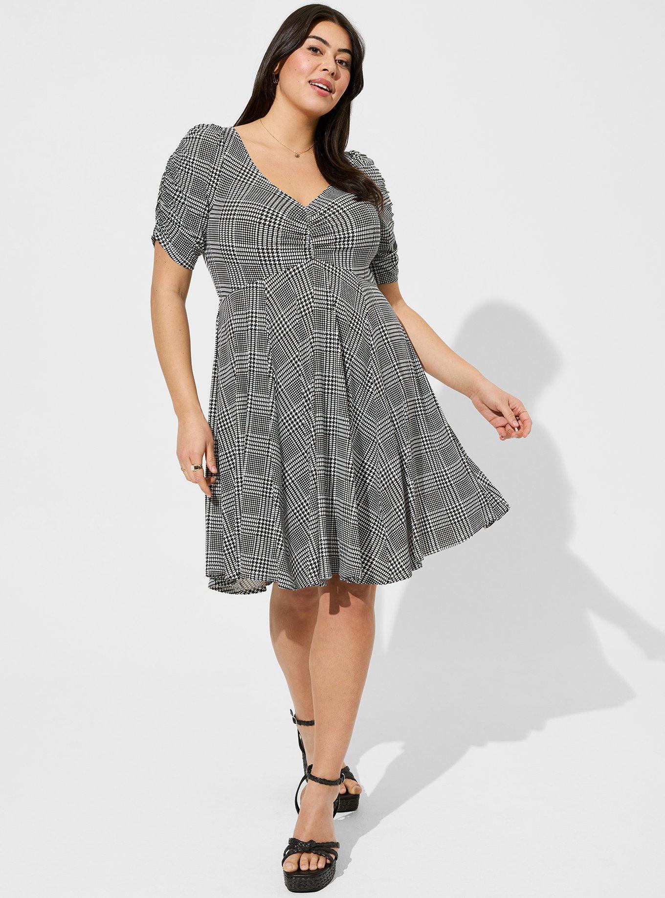 Simple skater outlet dress