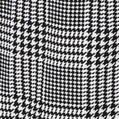 Plus Size Wide Leg Studio Crepe High Rise Pant, GLEN PLAID, swatch