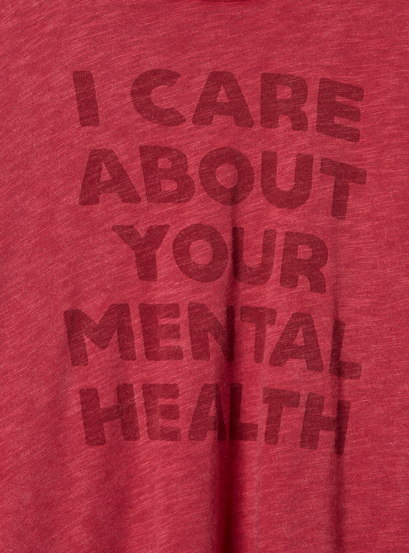 Plus Size - #TORRIDSTRONG Mental Health Relaxed Fit Cotton Burn Out ...