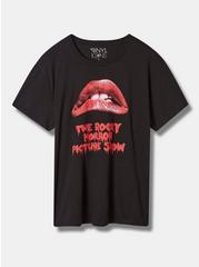 Rocky Horror Relax Fit Cotton Tunic Tee, DEEP BLACK, hi-res