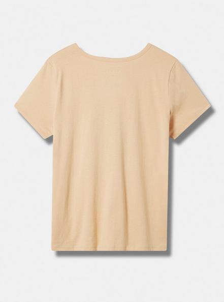 Peanuts Classic Fit Cotton Notch Tee, TAUPE, alternate