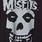 Misfits Relax Fit Cotton Distressed Tunic Tee, DEEP BLACK, swatch