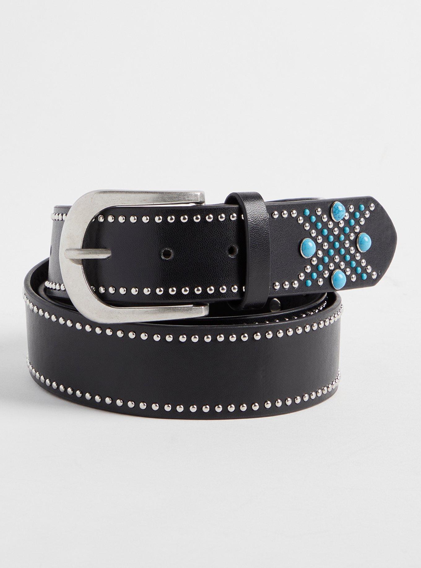 Plus Size - Stone Studded Jean Belt - Torrid