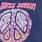 Janis Joplin Classic Fit Cotton Split Hem Tunic Tee, NAVY, swatch