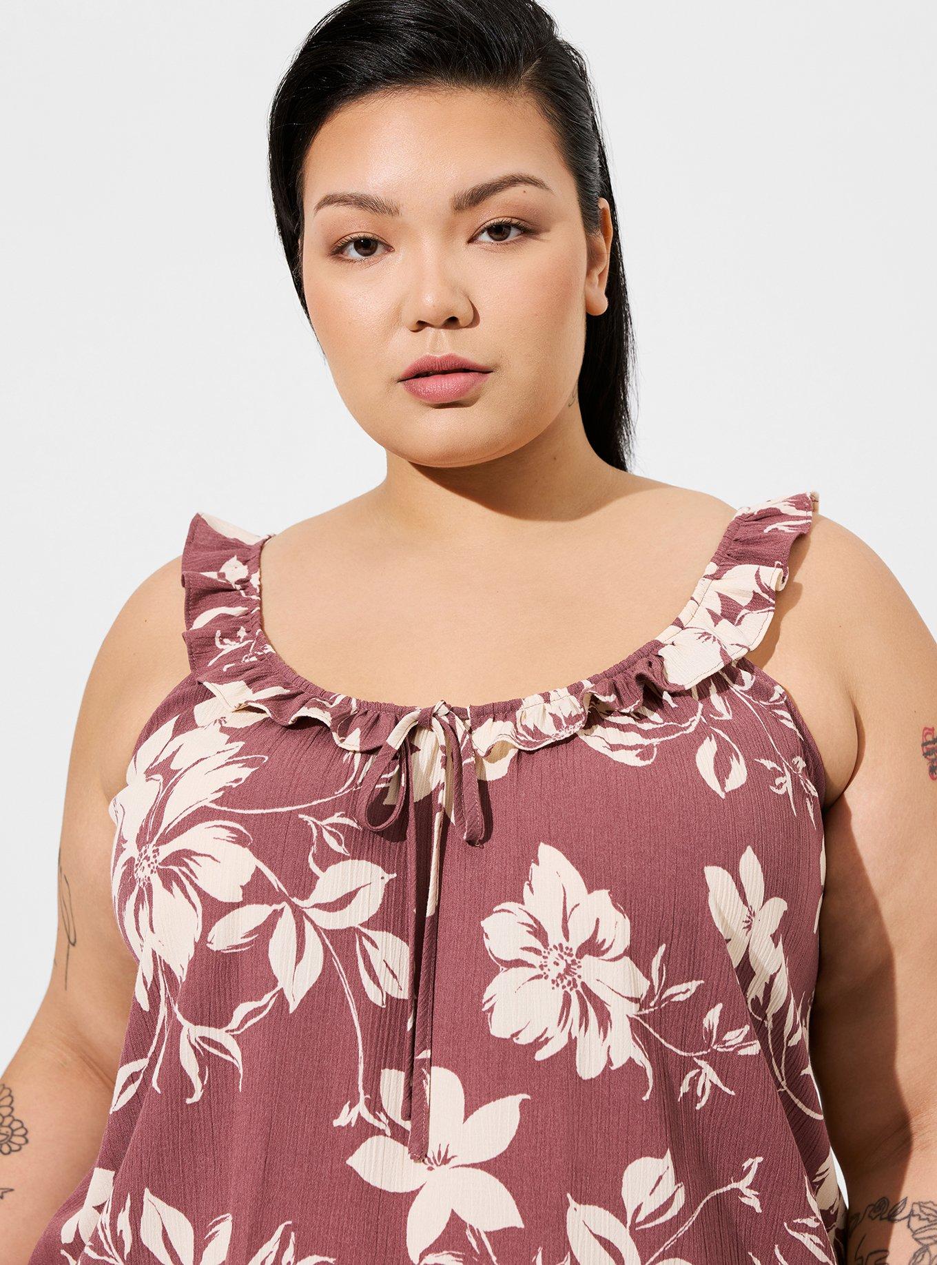 Torrid Open Front Top Tank Tops & Camisoles