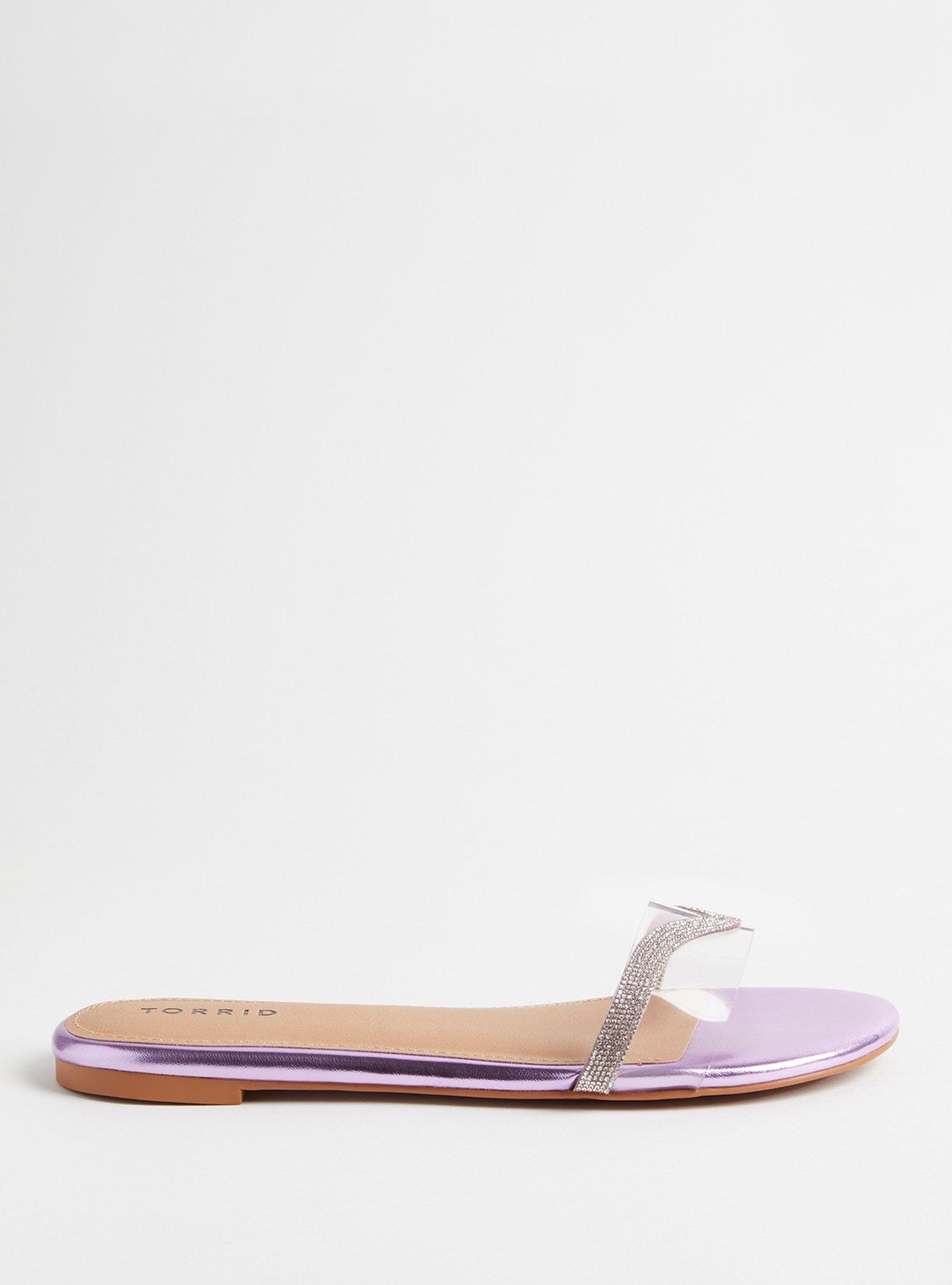 Lucite Slide Sandal (WW