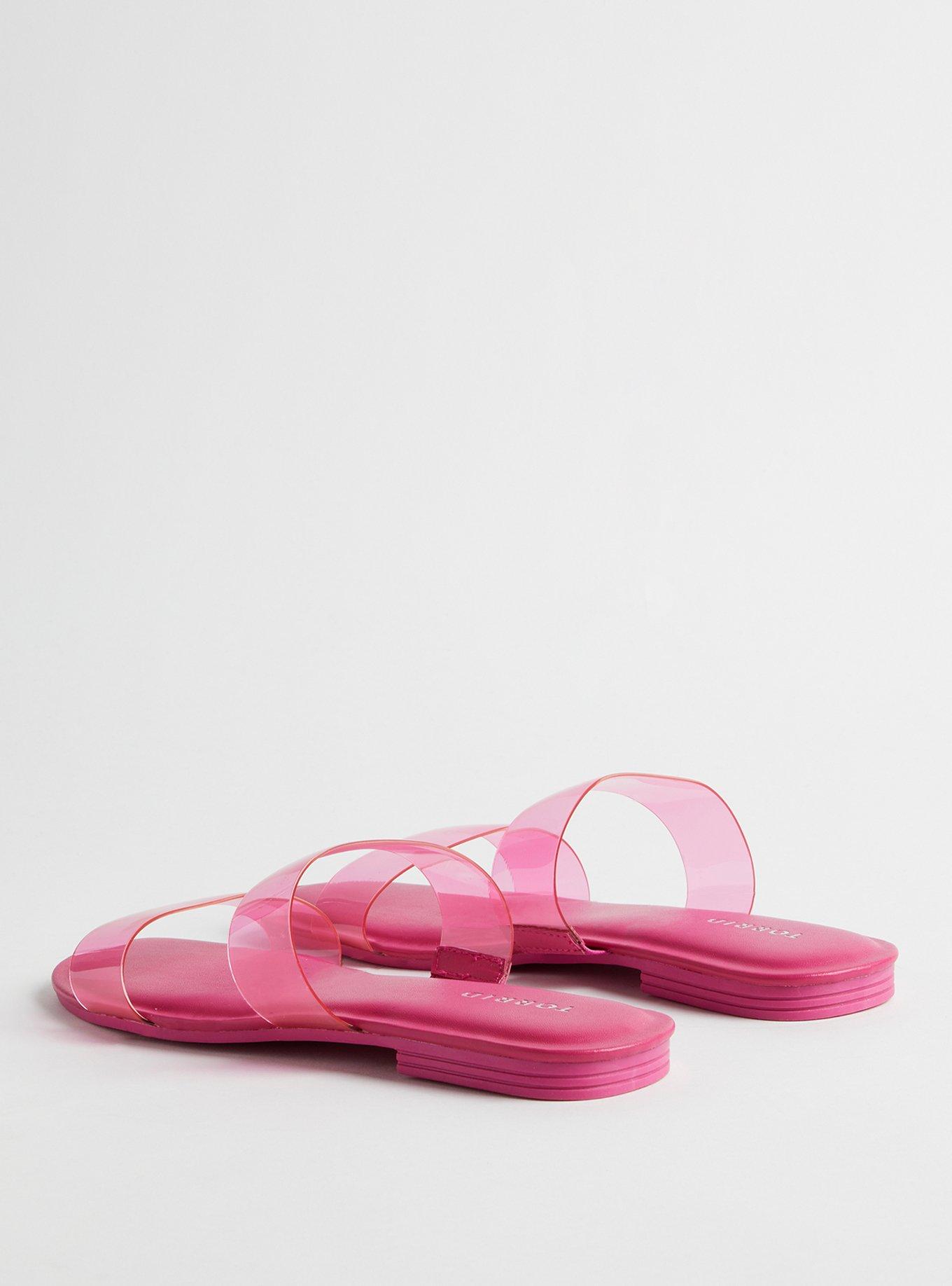 Lucite Strappy Sandal (WW