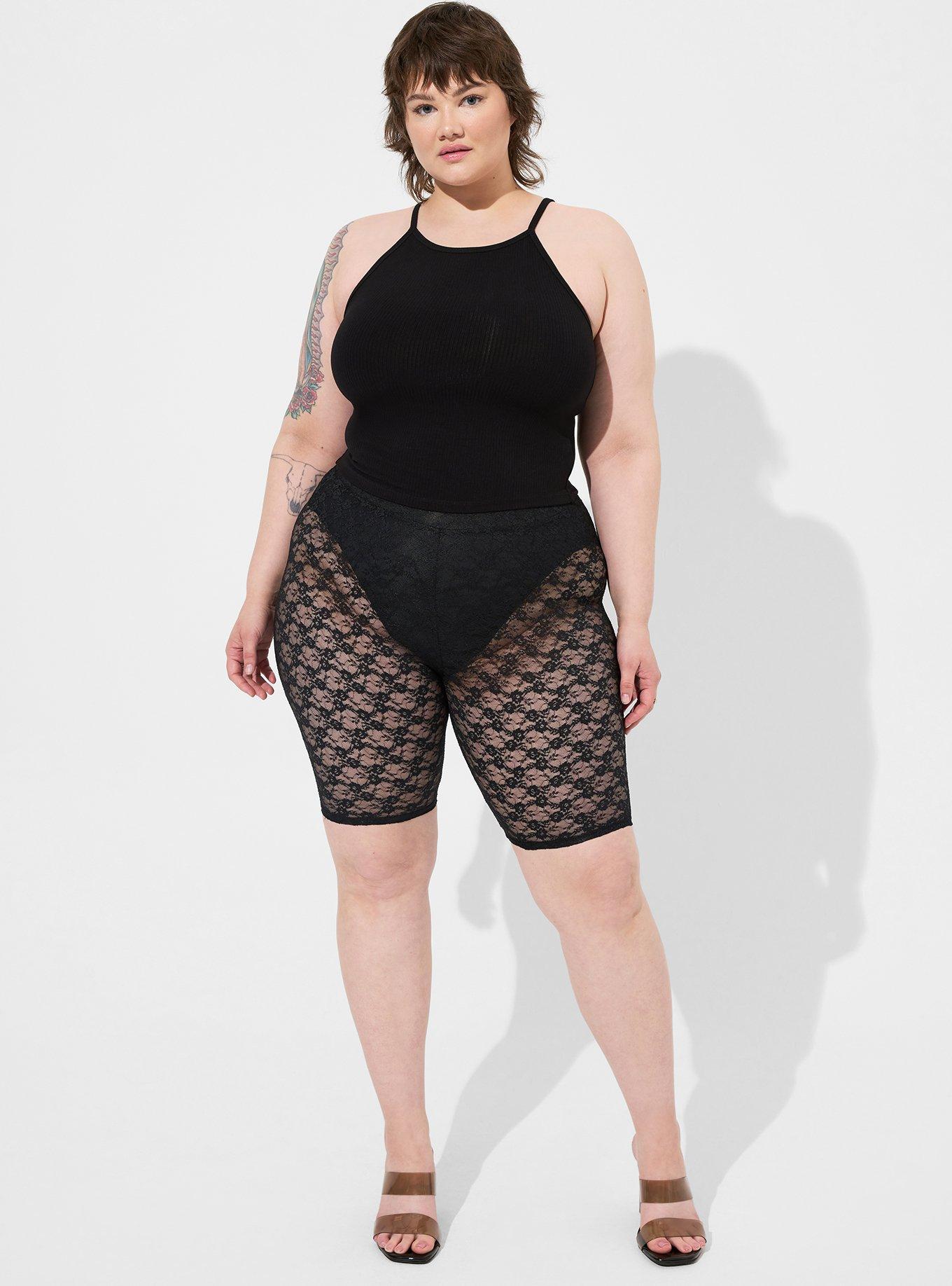 Plus Size Comfort Bike Shorts