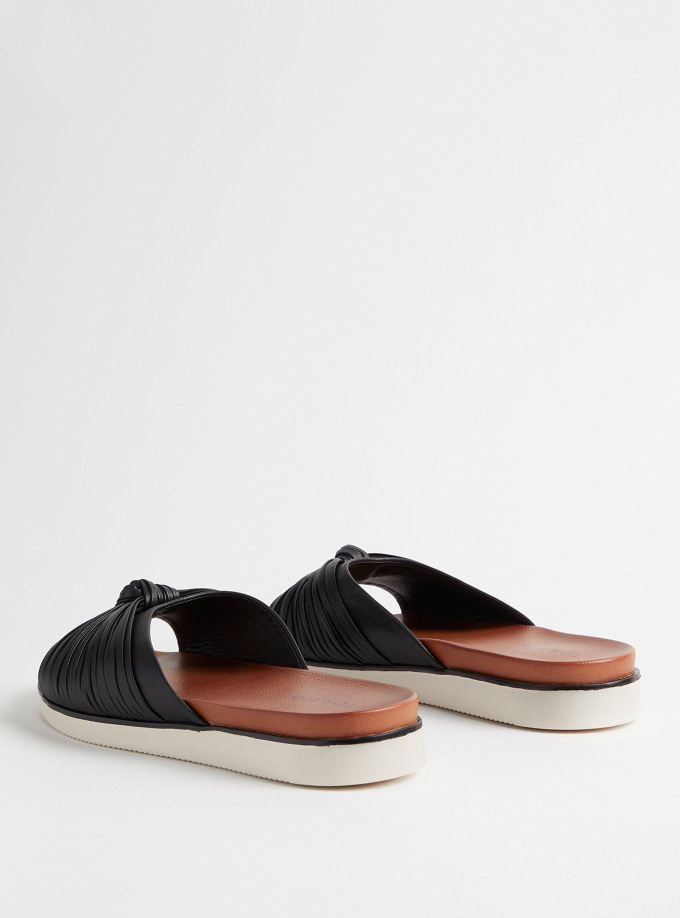 Twist Knot Slide (WW), BLACK, alternate