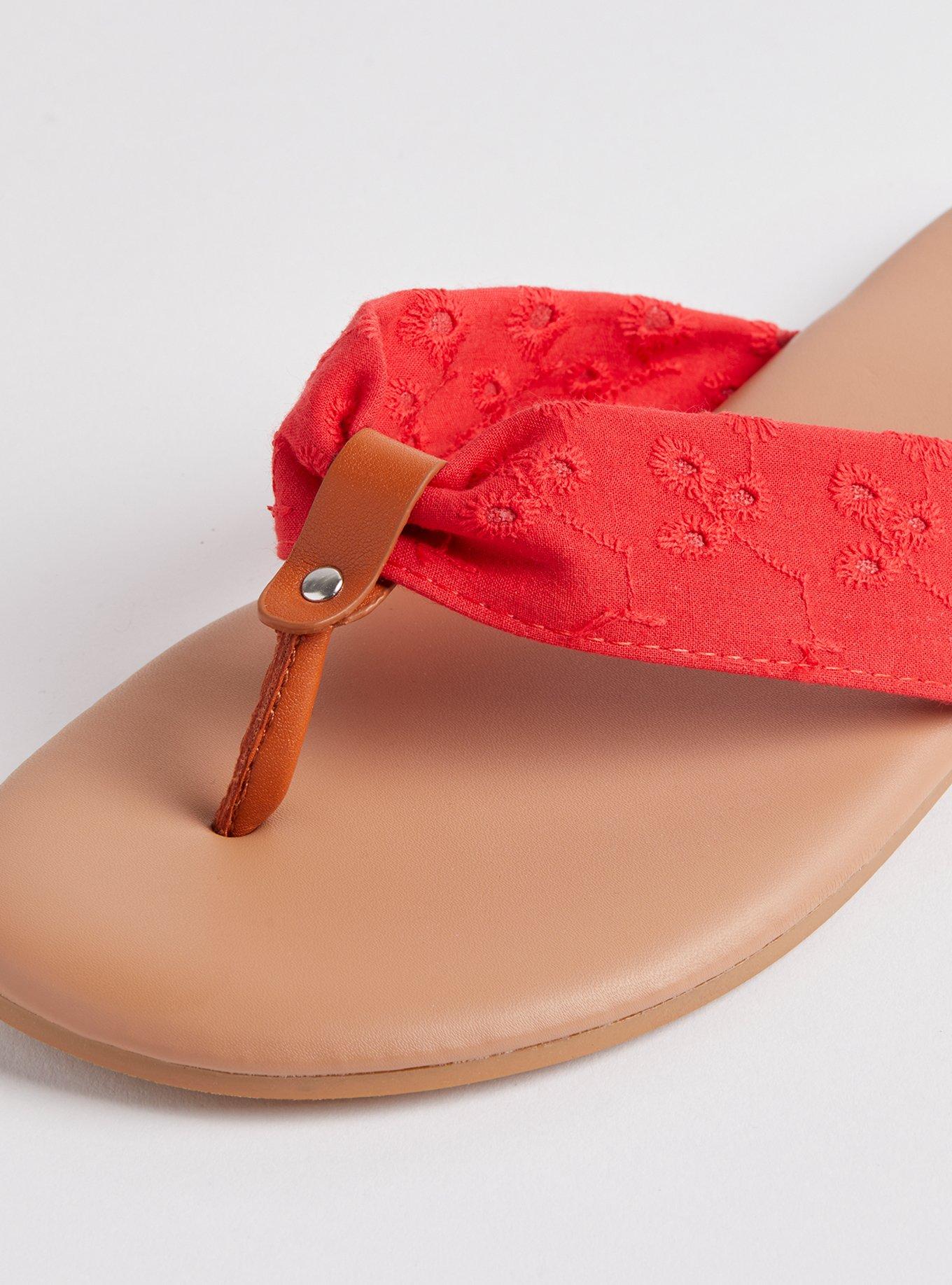 Eyelet Flip Flop (WW