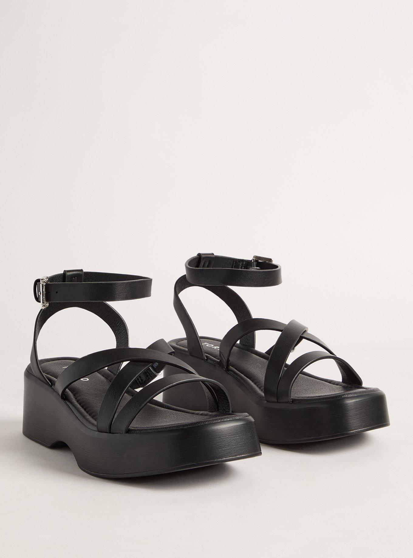 Plus Size - Strappy Flatform Sandal (WW) - Torrid