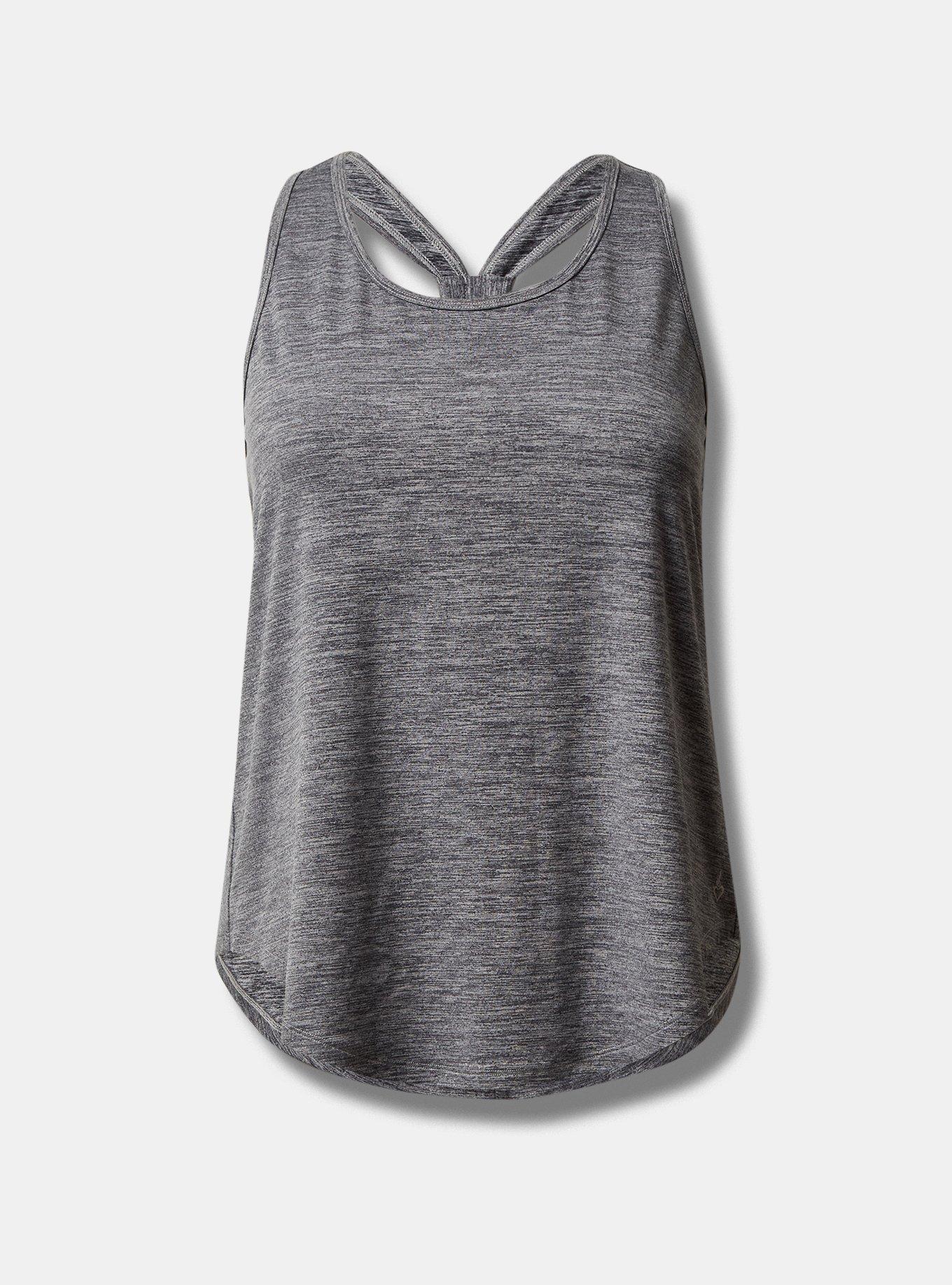 Happy Camper Performance Super Soft Jersey Knot Back Active Tank